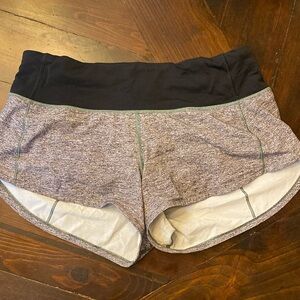 Lululemon Speed Up Shorts Low Rise 2.5”
